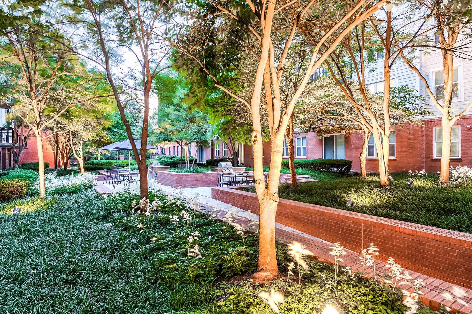 Private, tranquil courtyards for your own sanctuary.