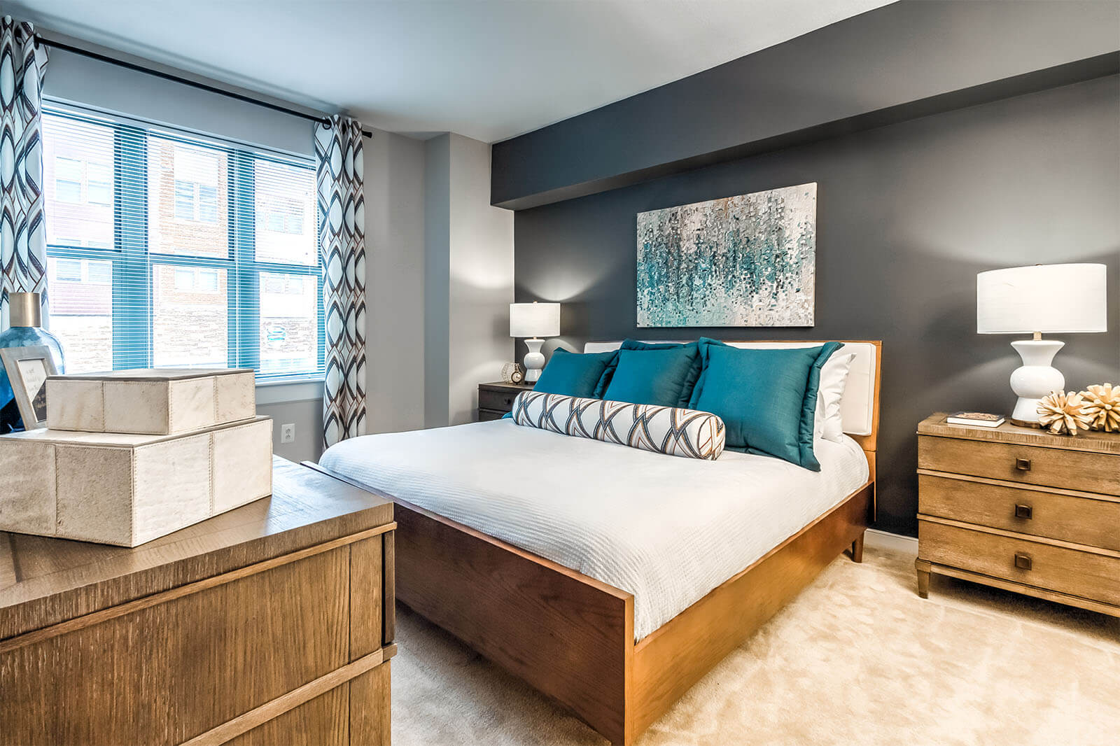 Beautiful carpet in all of the bedrooms